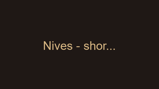 Nives - short film